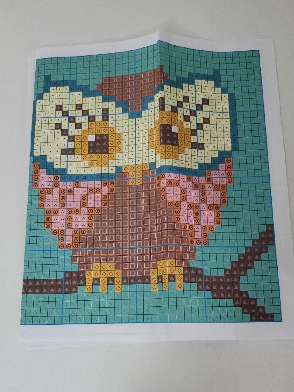 WonderArt Hoot Hoot Owl Latch Hook Kit New In Box